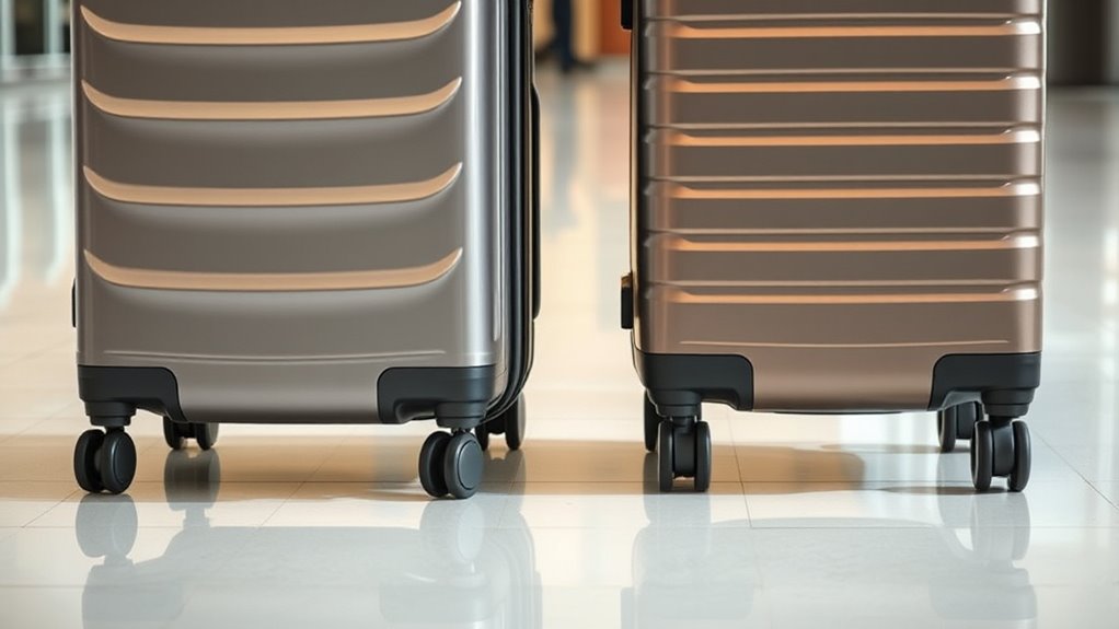 luggage weight and ease