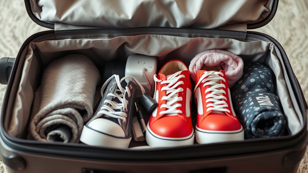 maximize shoe storage space