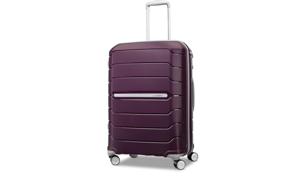 medium spinner tsa luggage