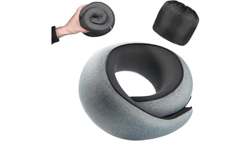 memory foam travel pillow