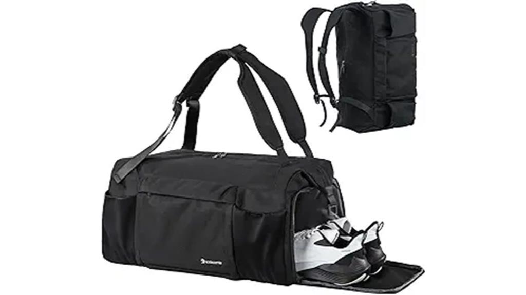 men s gym bag with compartments