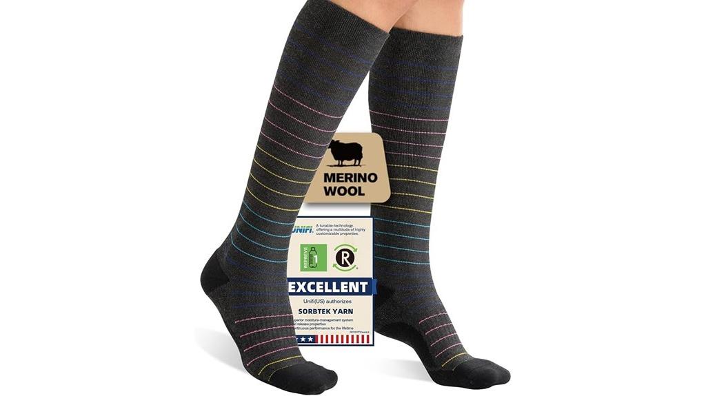merino wool compression socks
