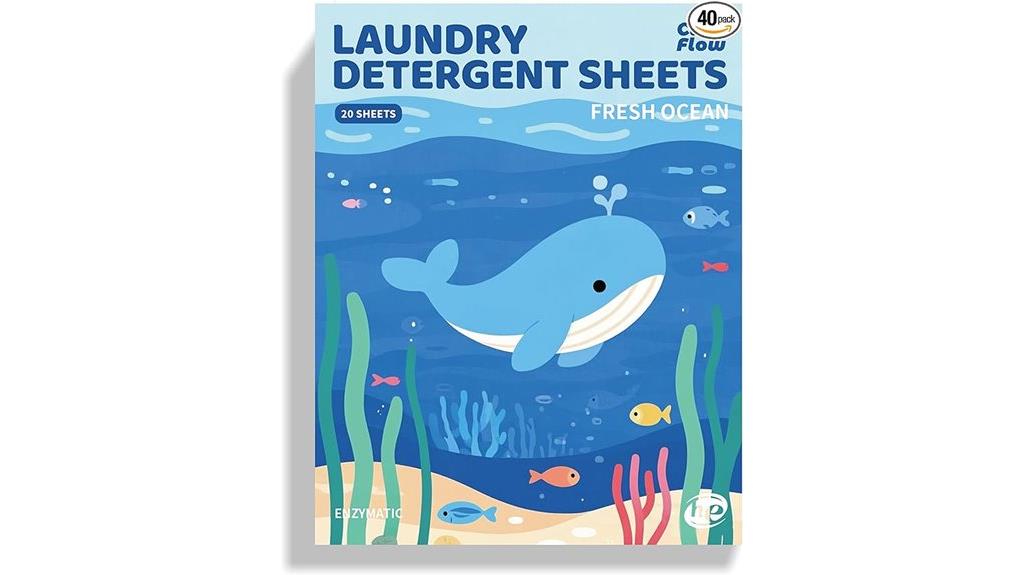 ocean scent laundry sheets
