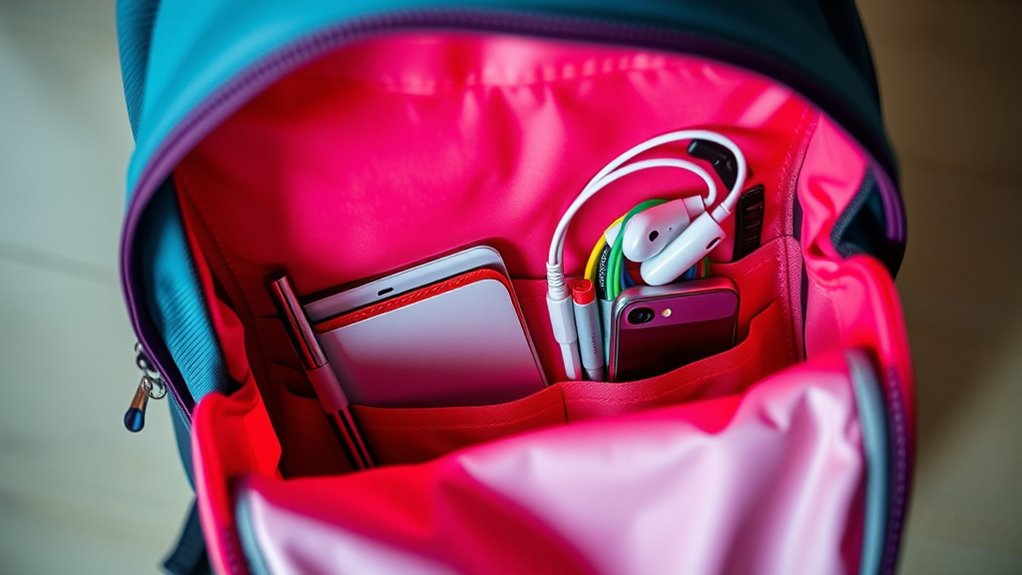 organize essentials for accessibility