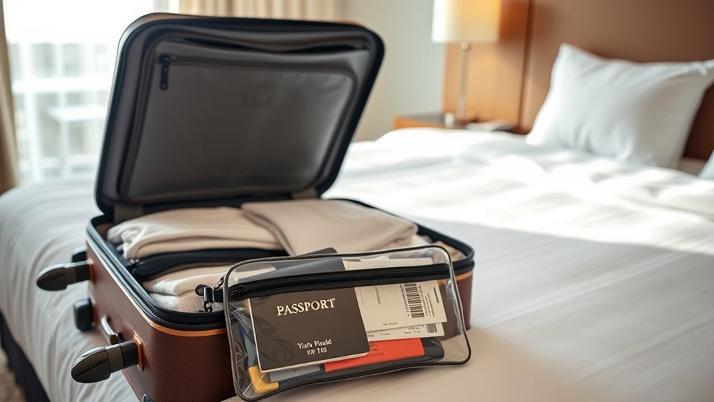 pack essential travel documents