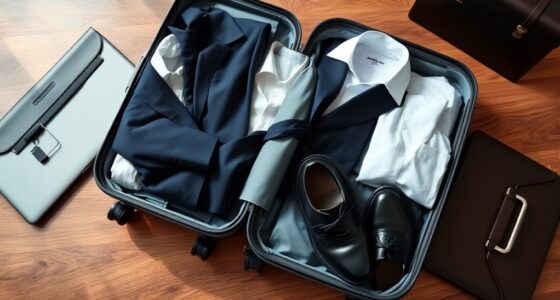 pack light look professional