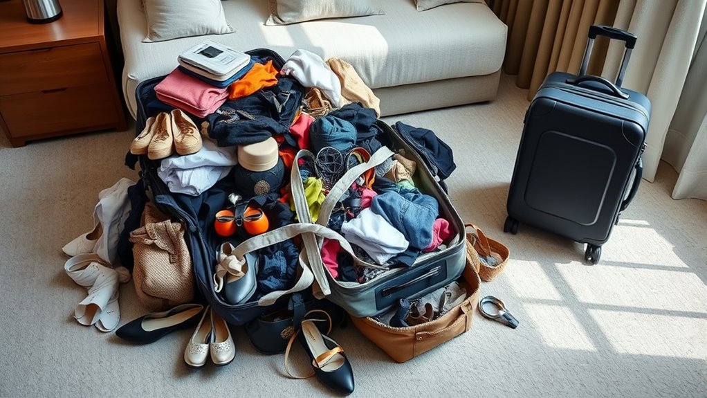 pack light stay organized