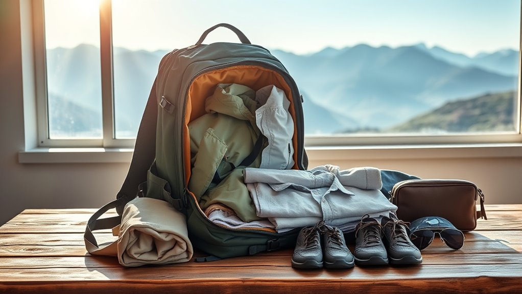 pack smart for weather