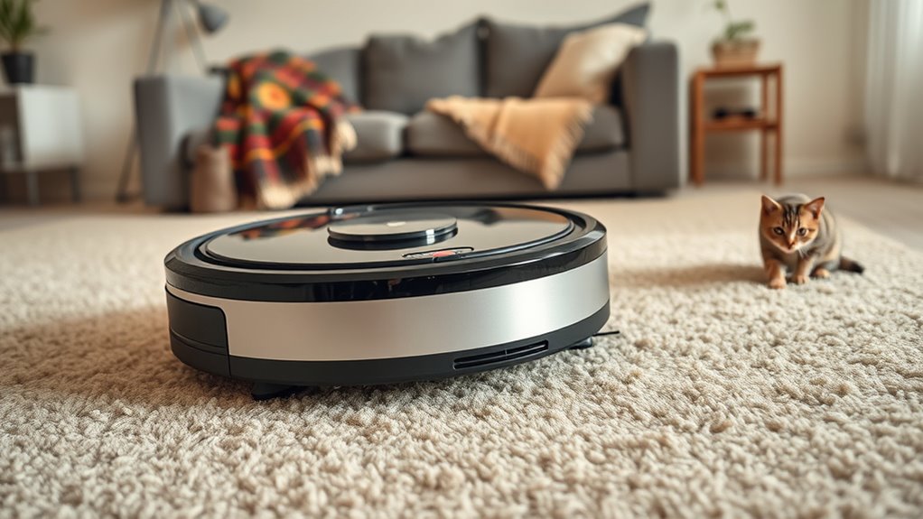 pet hair cleaning features