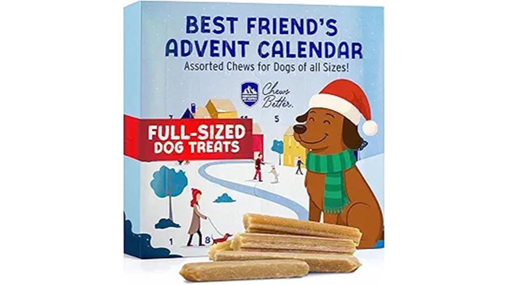 pet holiday gift calendar