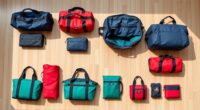 portable stylish travel duffels