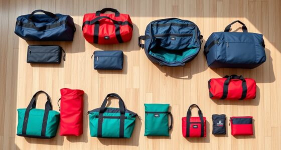 portable stylish travel duffels