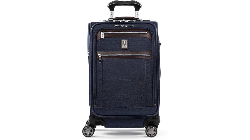 premium 21 inch expandable carry on