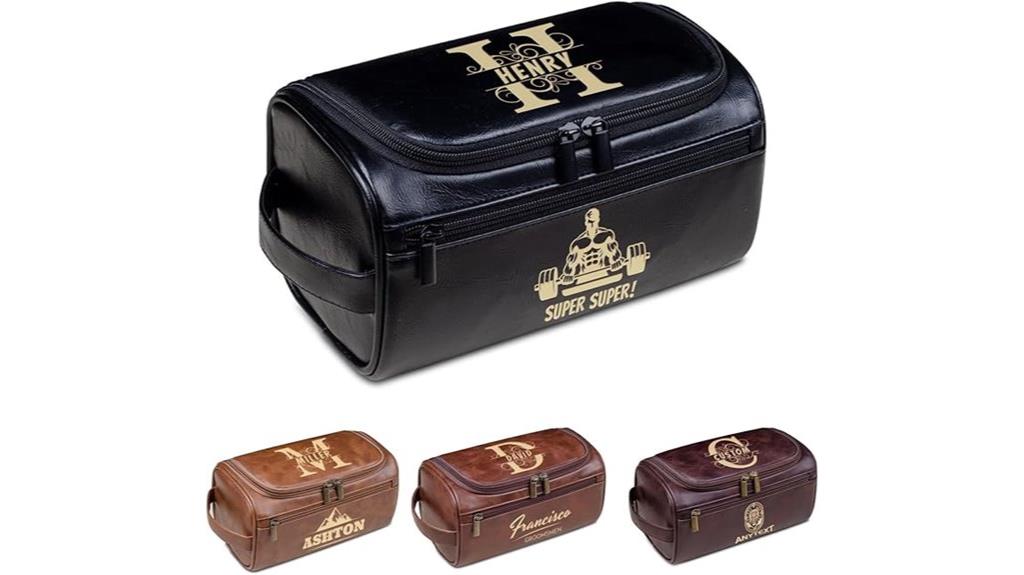 premium leather travel organizer