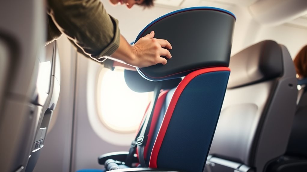 prepare car seat properly