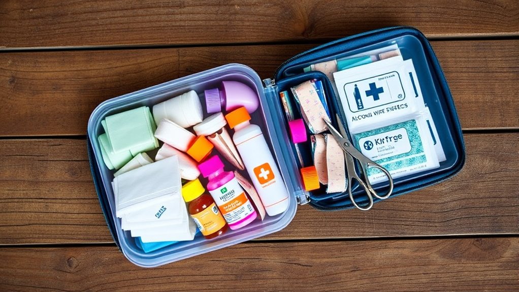 proper wound cleaning supplies