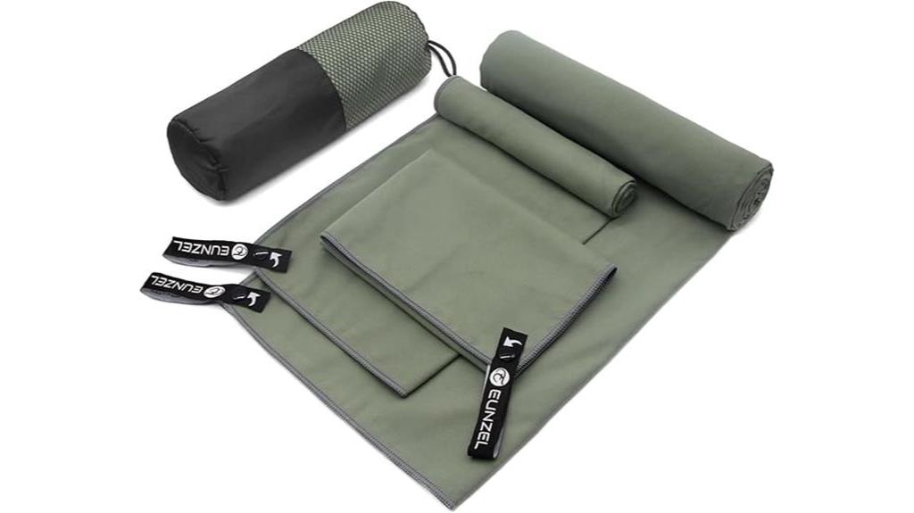 quick dry microfiber camping towel