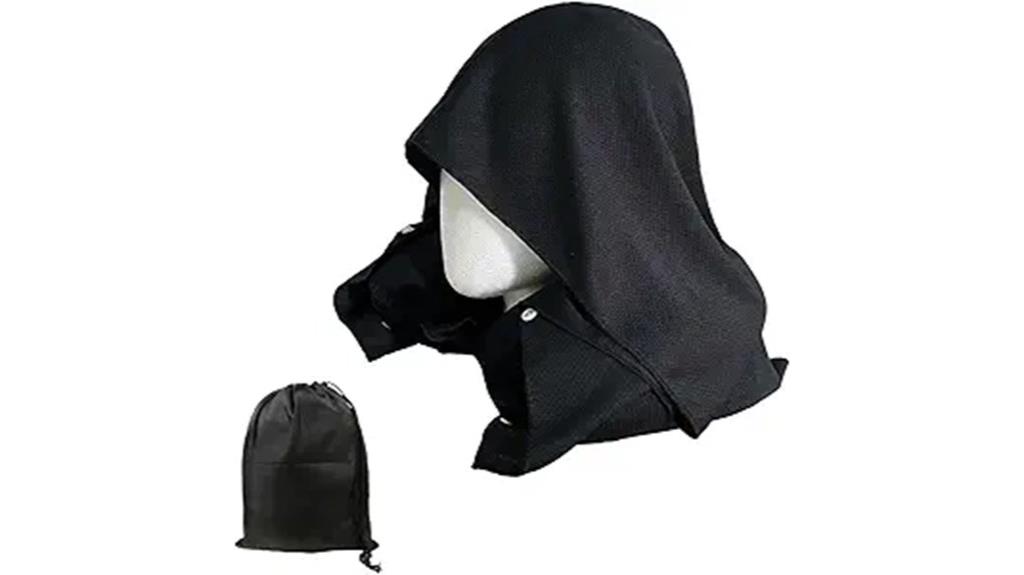 removable hood travel pillow