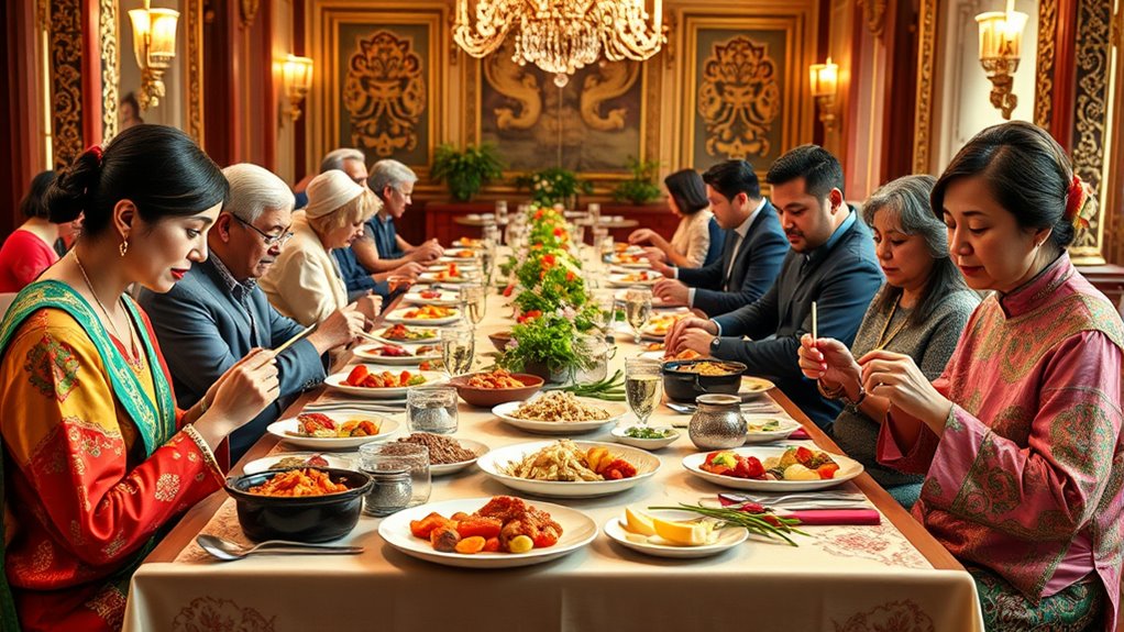 respect local dining customs