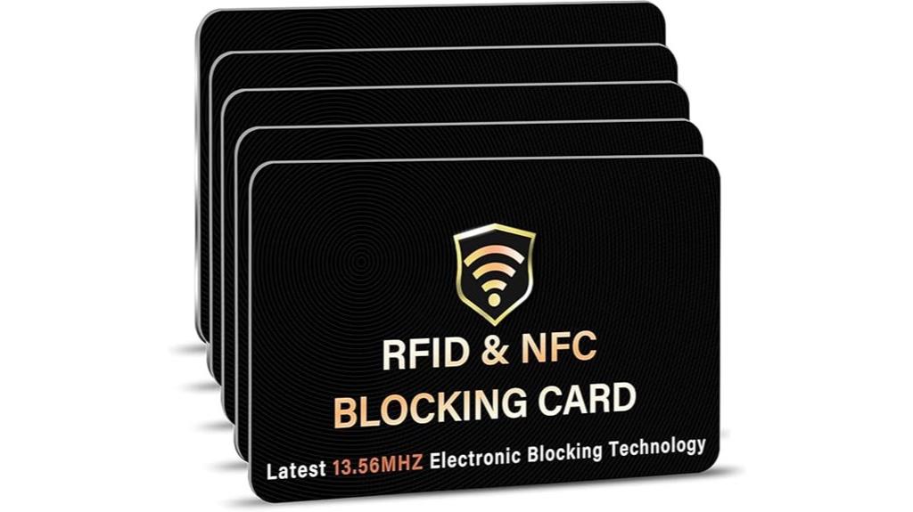 rfid blocking card pack
