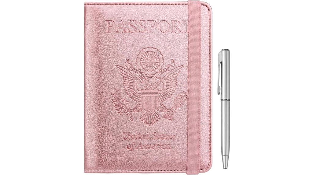 rfid passport travel holder