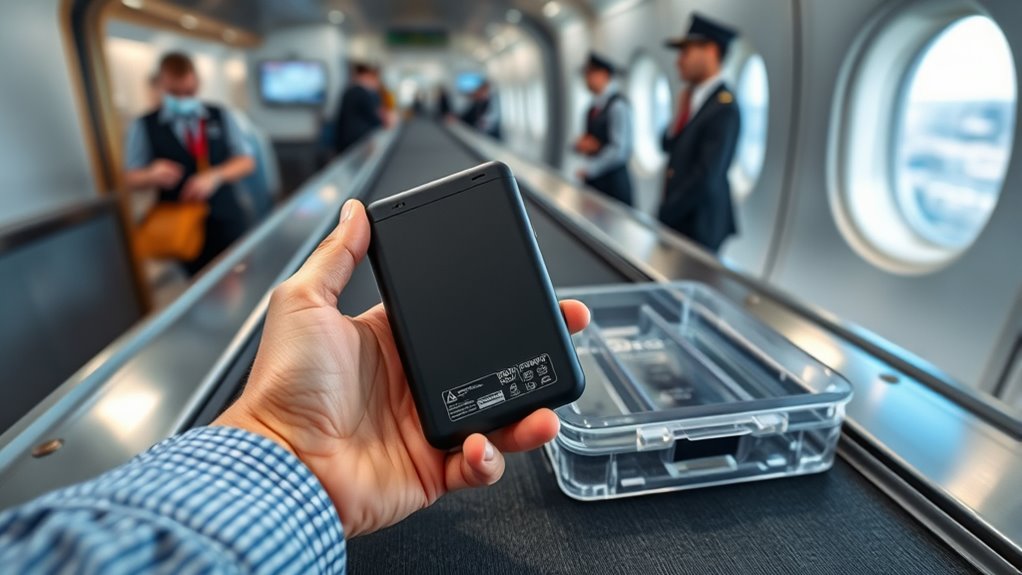 safe power bank handling