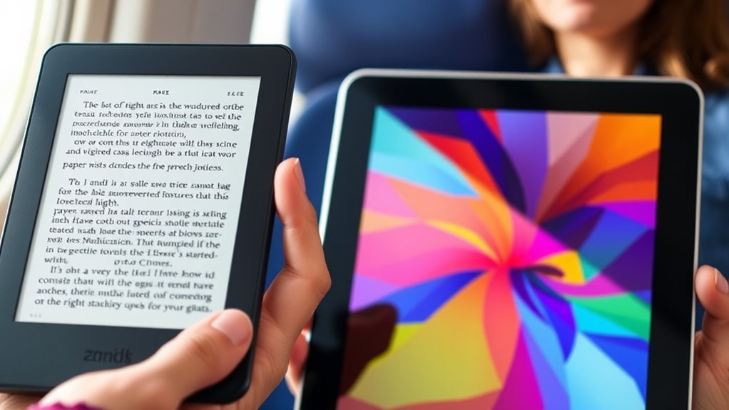 screen technology impacts readability