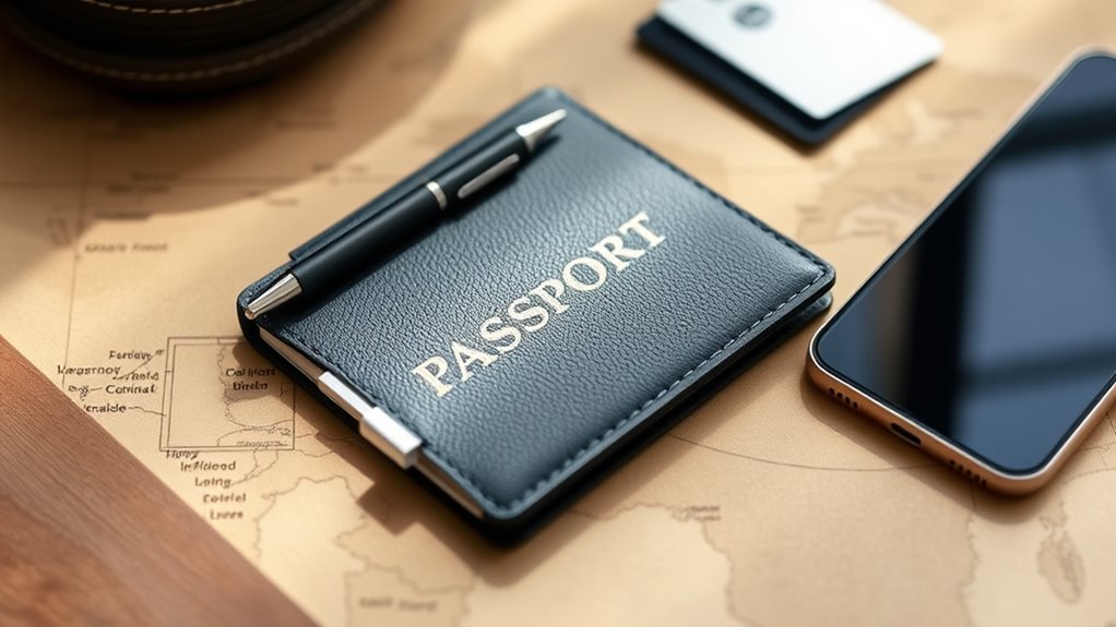 secure durable travel organizer