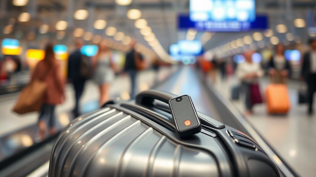 secure luggage with gps