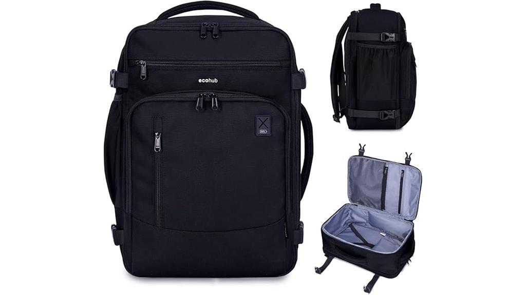 small travel backpack with laptop