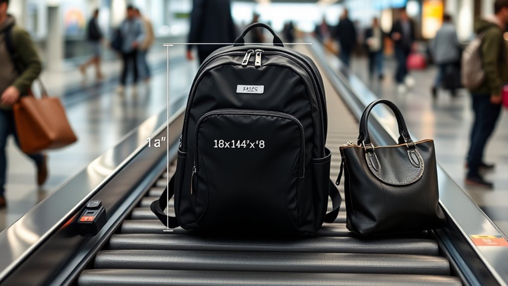 small under seat personal item