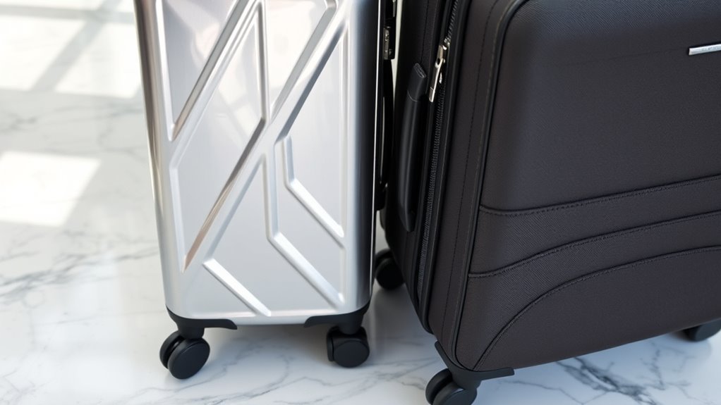 stylish customizable durable luggage