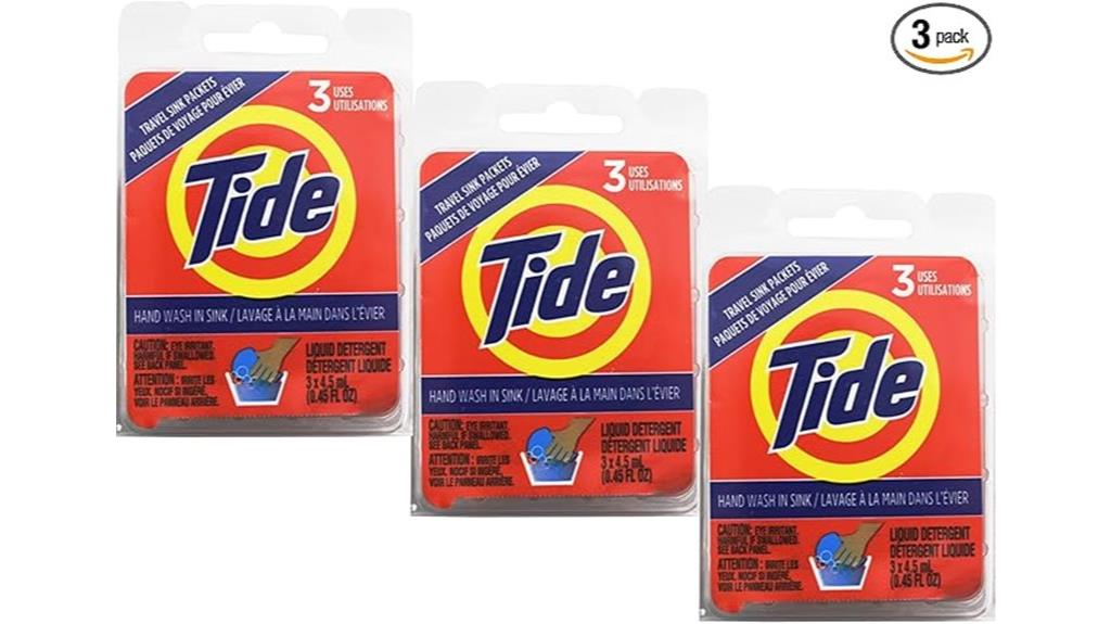 tide sink packs three loads