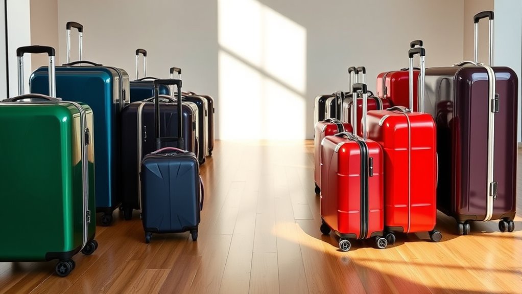 top 3 piece luggage sets
