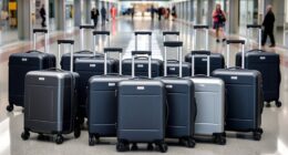 top expandable travel luggage