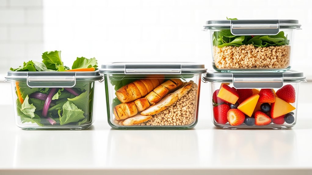 top glass meal prep containers