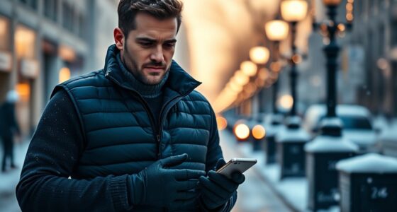 top men s heated winter vests