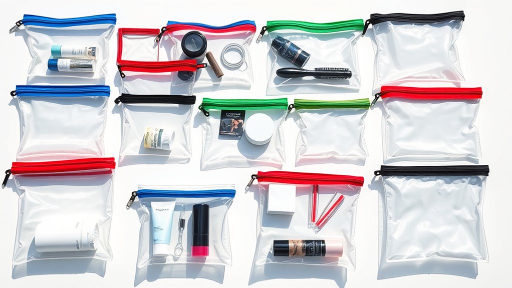 top travel clear bags