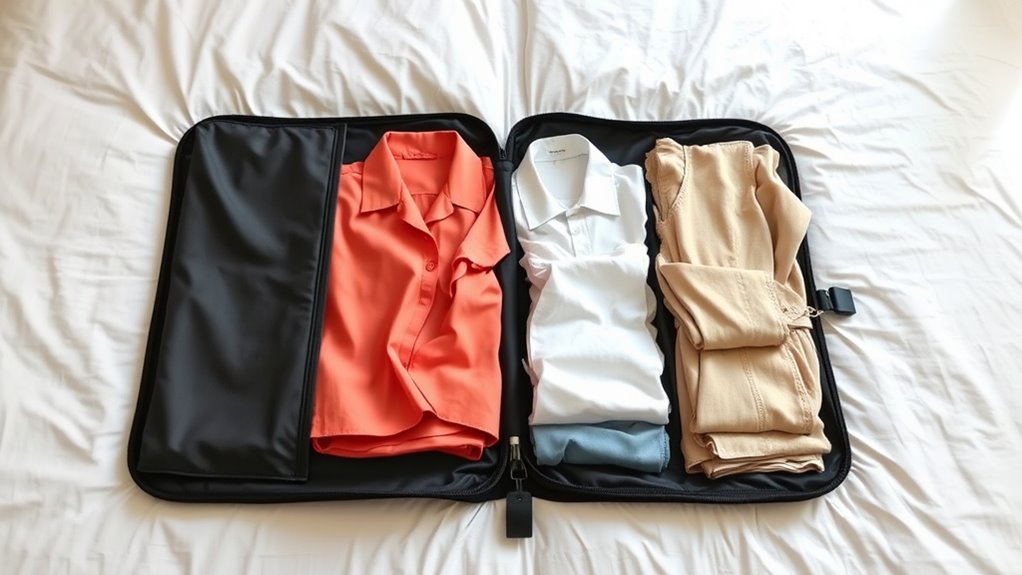 top travel garment folders