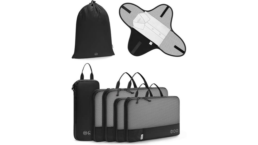 travel compression packing cubes
