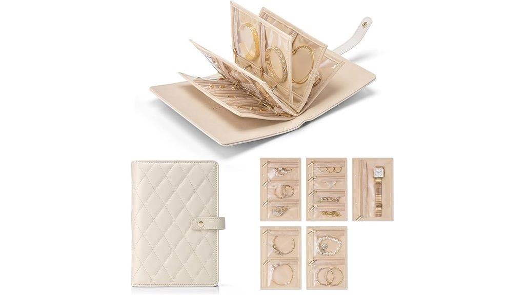 travel jewelry organizer case