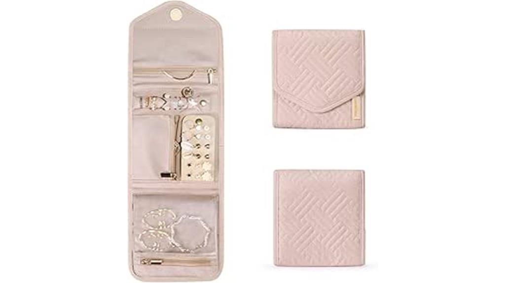 travel jewelry organizer case