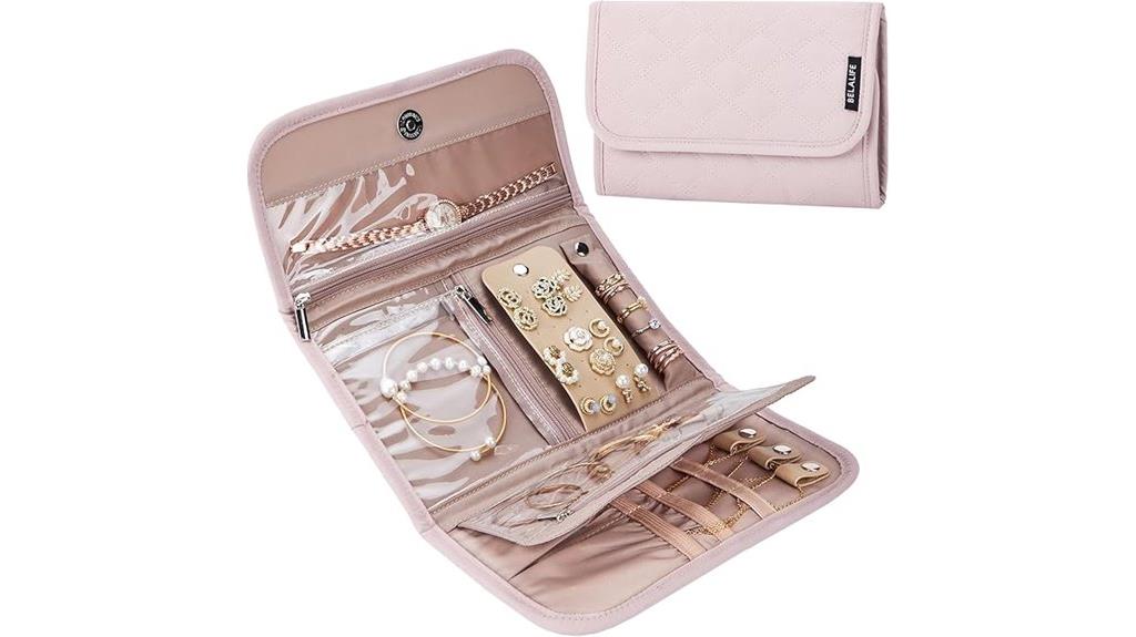 travel jewelry storage roll