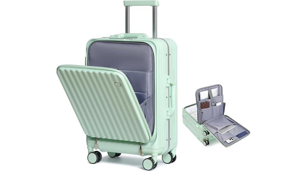travel luggage with security