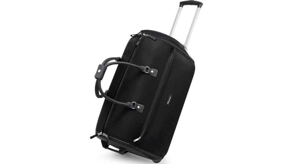 travel ready rolling garment bag