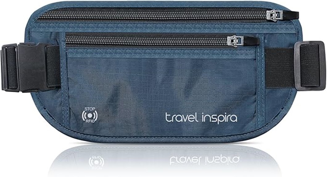 travel rfid passport belt