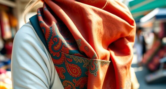 travel scarves with hidden pockets