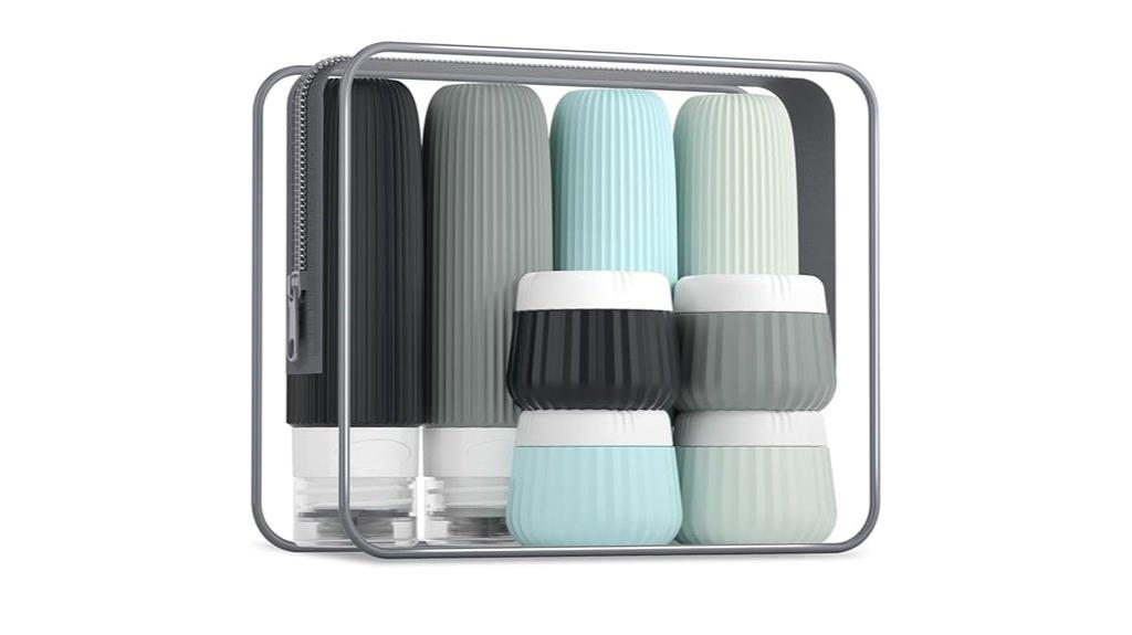 travel toiletry containers pack