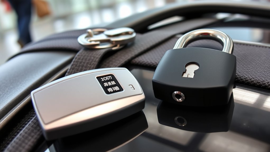 tsa approved luggage security