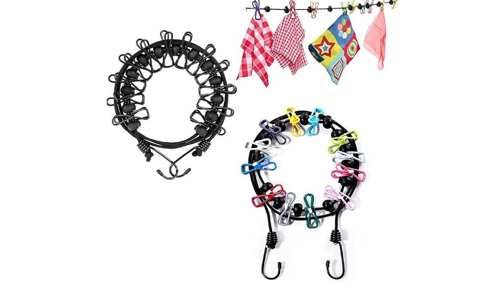 two piece travel clothesline